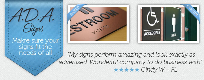 Get your ADA Signs!